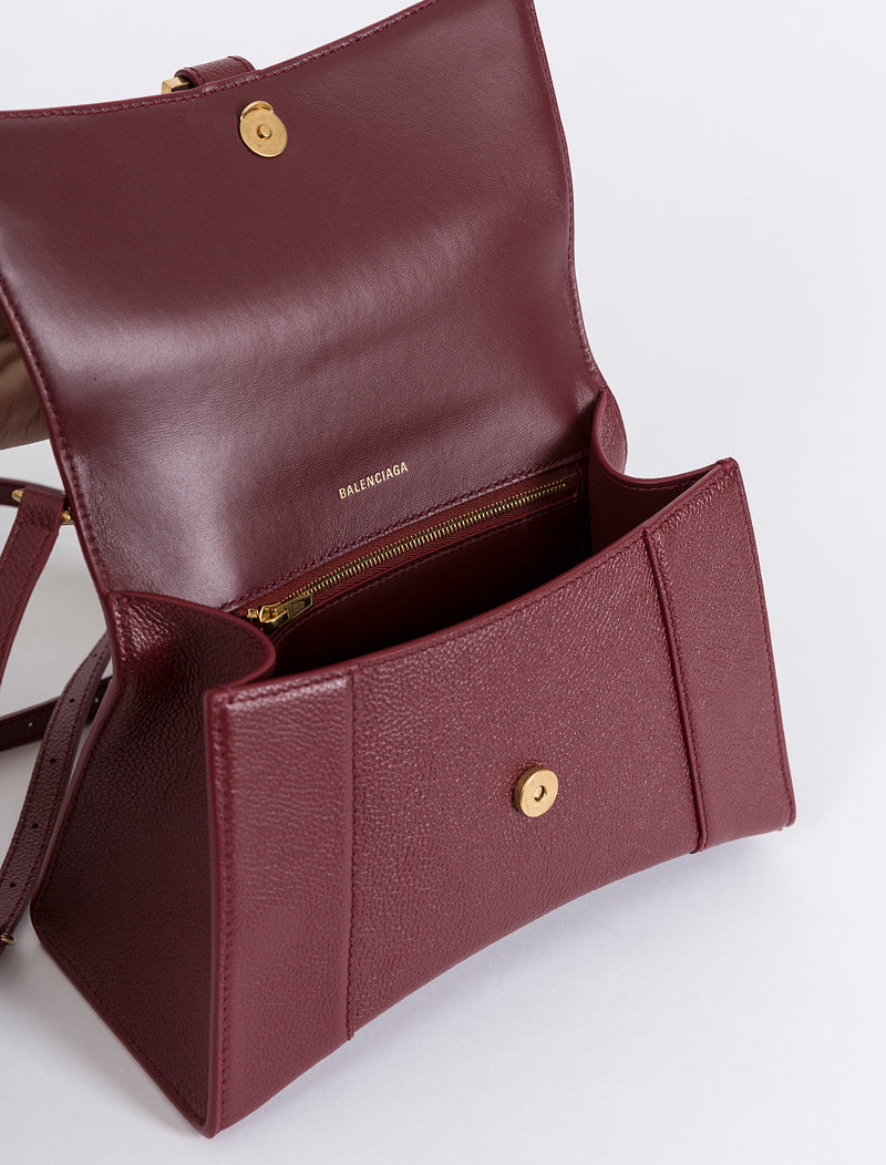 Bolso pequeño con asa superior Hourglass