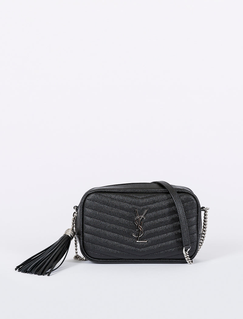 Saint Laurent Lou Mini Bag in Black