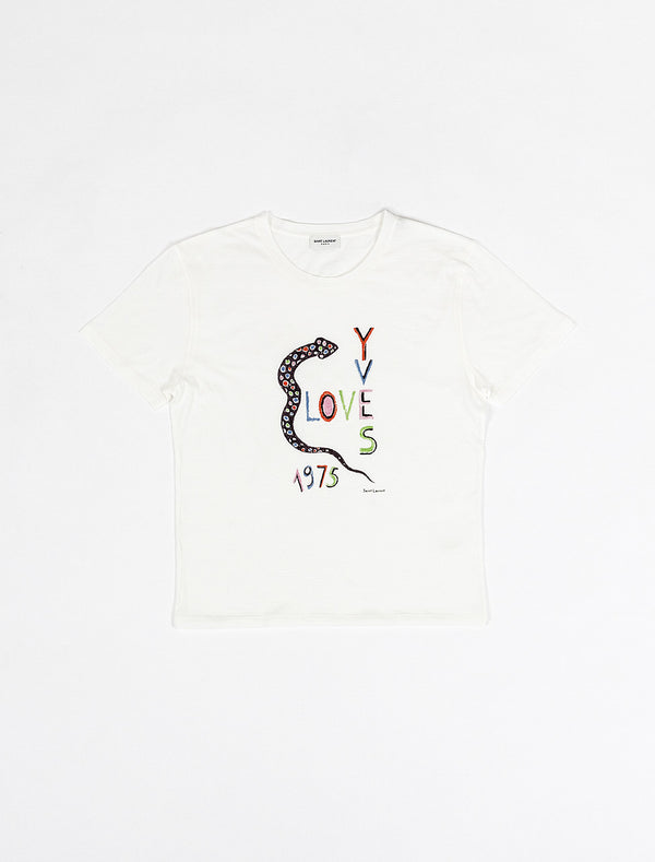 "Love Yves 1975" T-shirt