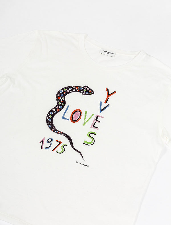 Camiseta "Love Yves 1975" 