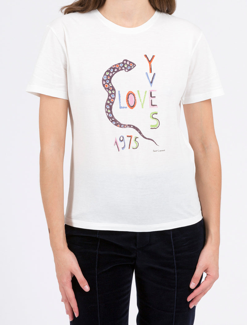 "Love Yves 1975" T-shirt
