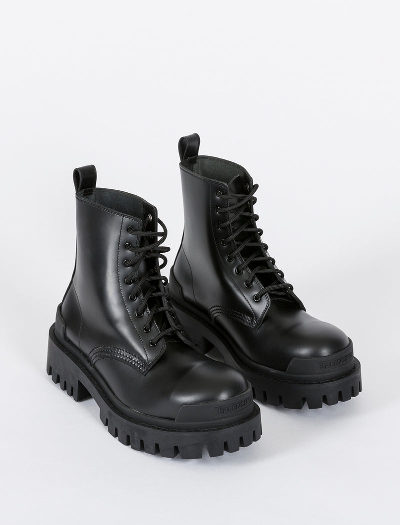 Strike lace-up boot