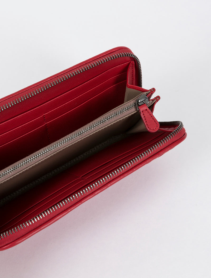 Cartera con cremallera